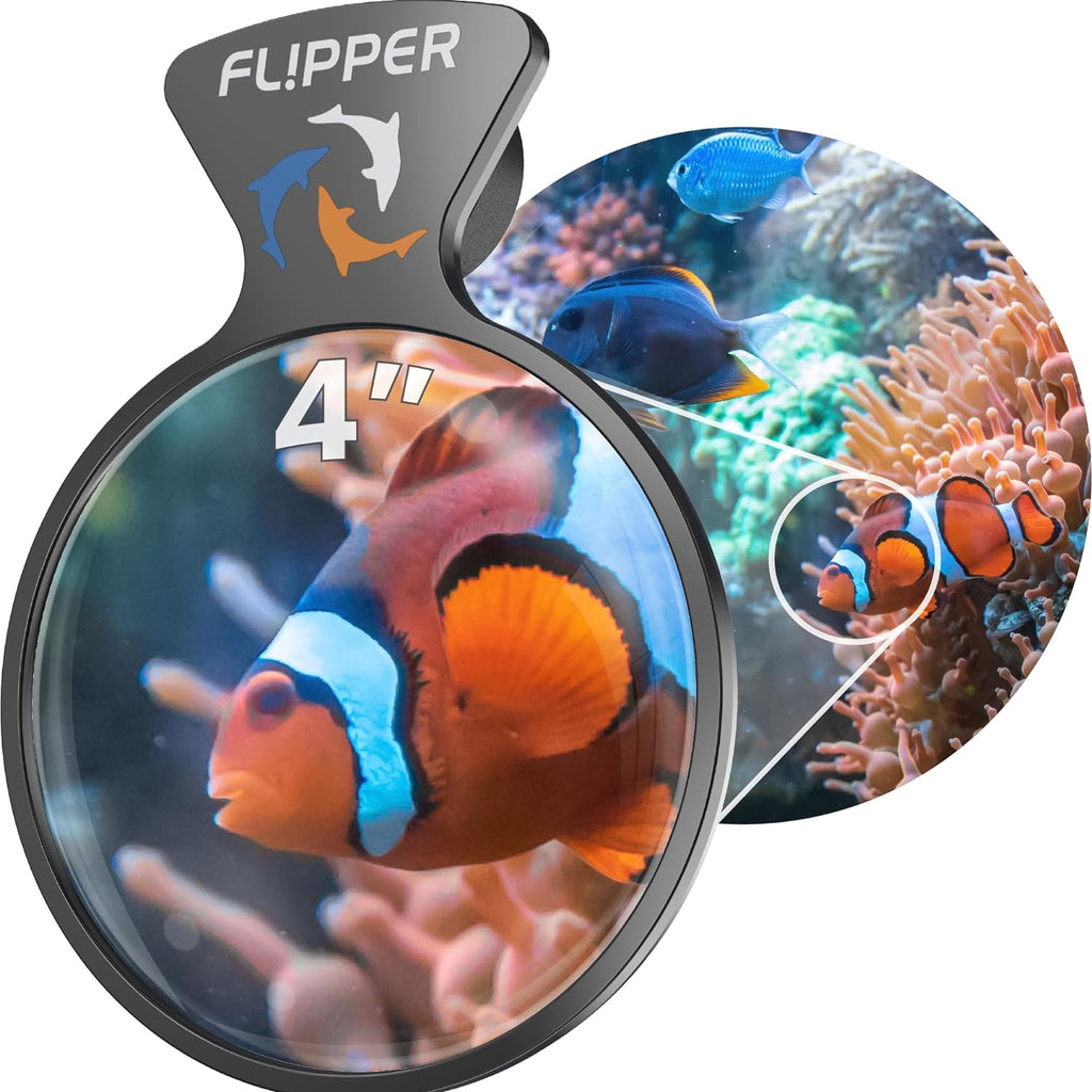 Flipper DeepSee 4" Magnified Viewer for Aquarium Viewing