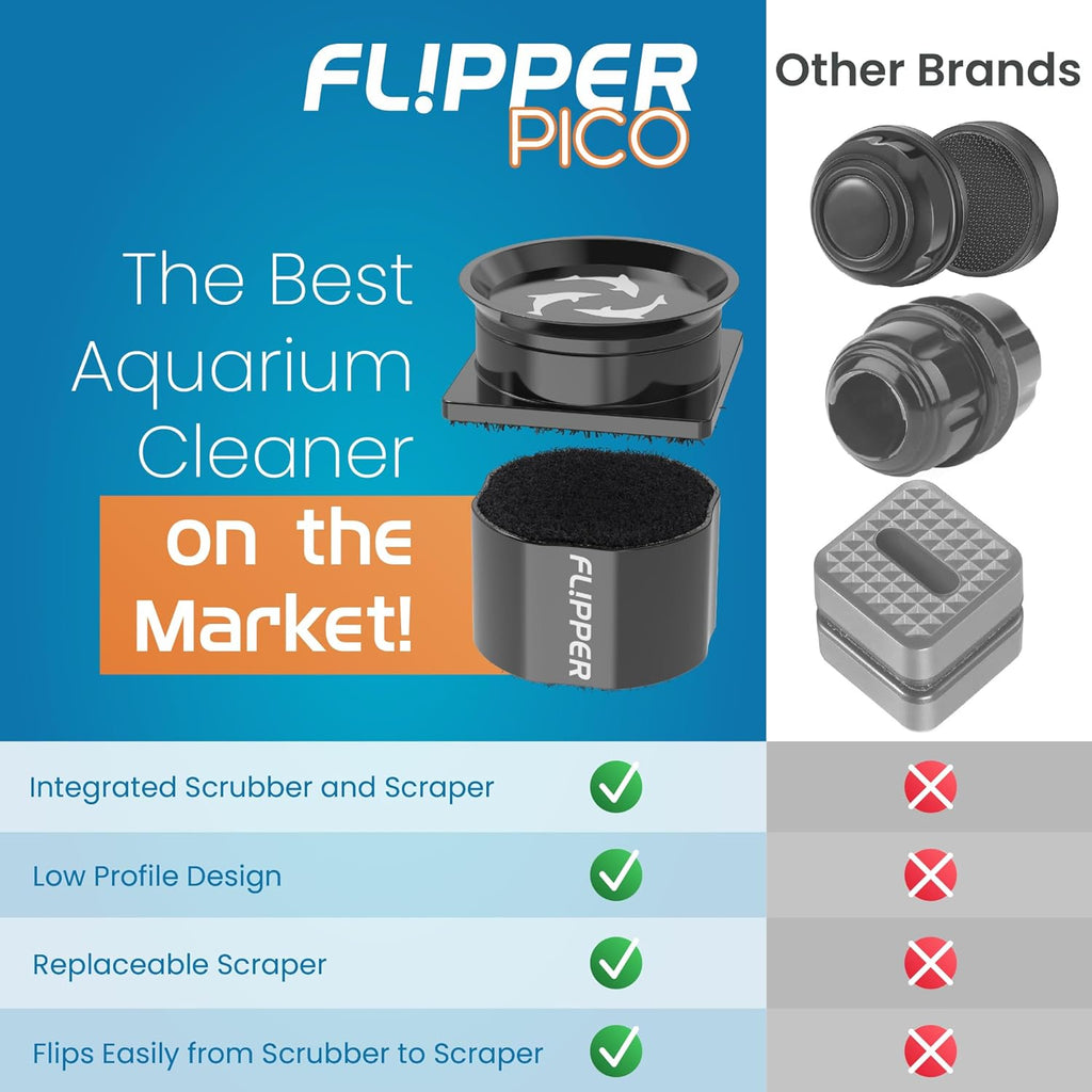 Flipper Pico Magnet Cleaner for Glass Aquariums