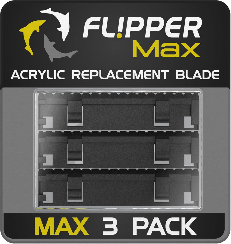 Flipper Max ABS Replacement Blades 3 Pack - Acrylic Tanks