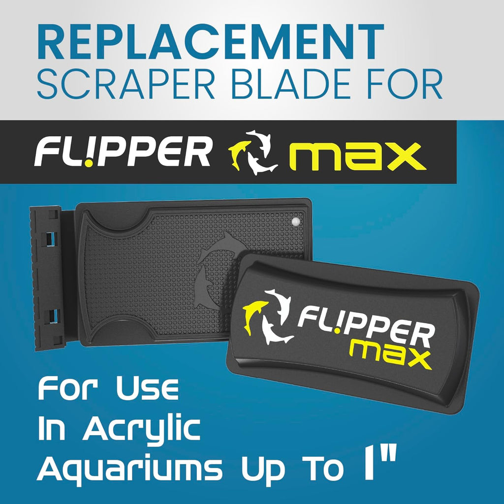 Flipper Max ABS Replacement Blades 3 Pack - Acrylic Tanks