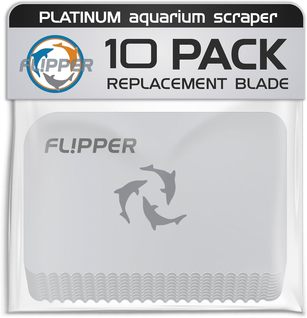 Flipper Platinum Algae Scraper Replacement Blades 10 Pack