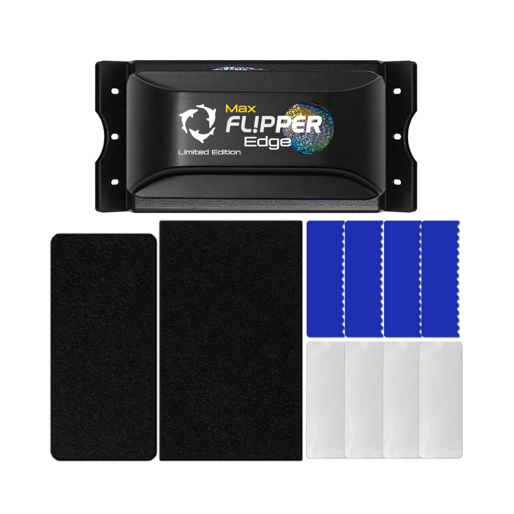 Flipper Limited Edition Edge Magnetic Aquarium Cleaner for Glass and Acrylic Tanks Expanded View